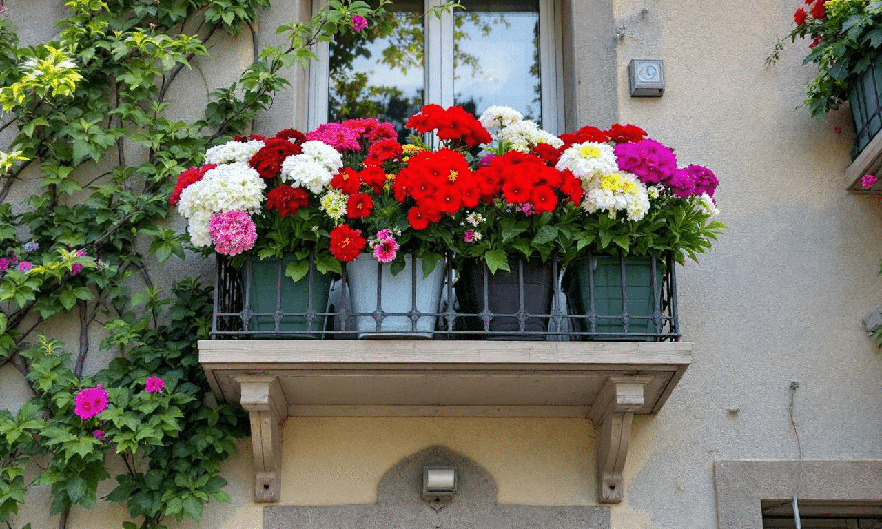 Verander je balkon in een zonnige oase: 5 planten waar iedereen jaloers op zal zijn!