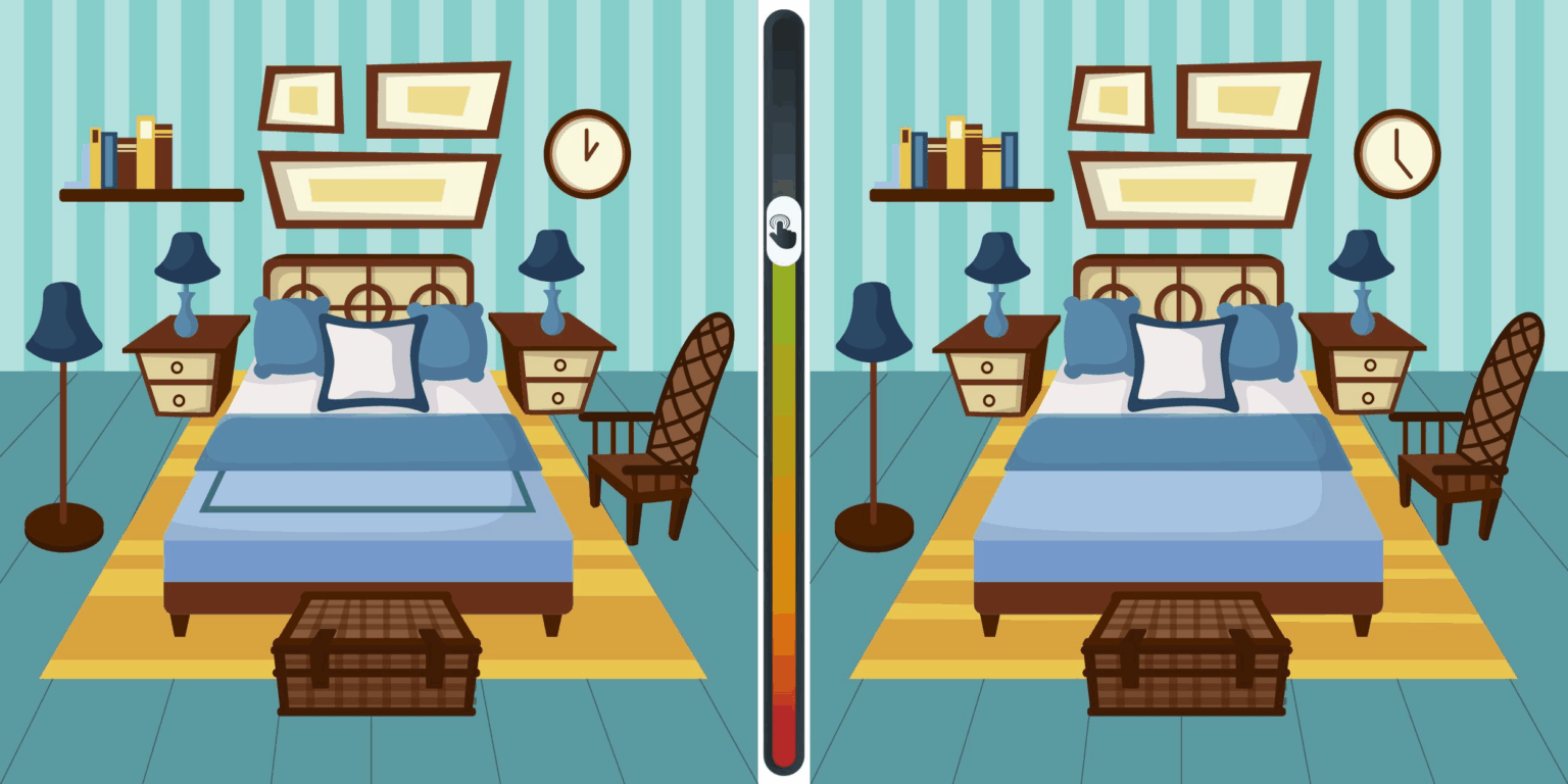 Visuele uitdaging: ontdek de 6 verschillen in minder dan 5 seconden! Test je aandacht en observatievermogen!