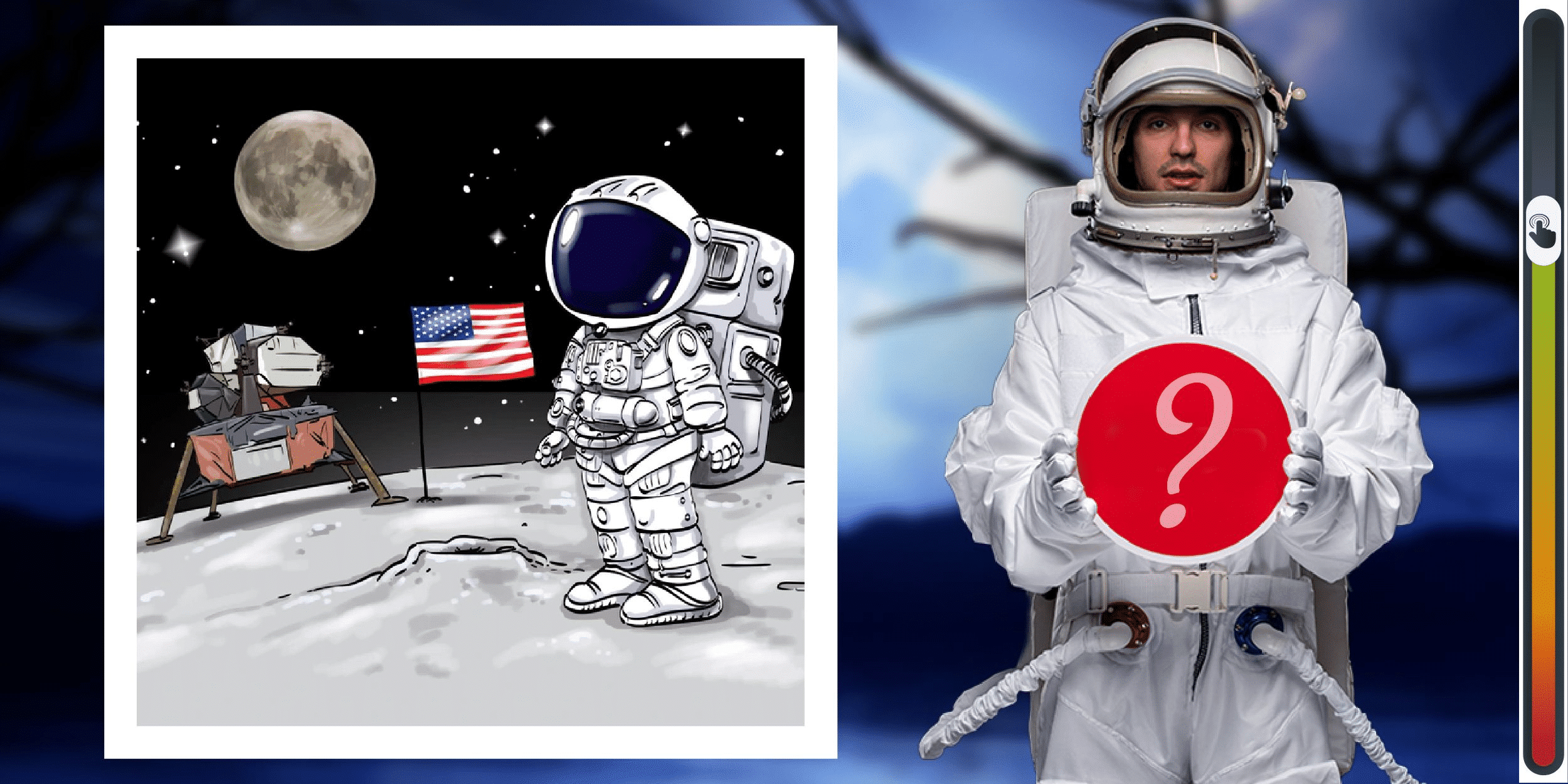 Visuele uitdaging: Vind de verborgen fout in de afbeelding van de ruimteastronaut in minder dan 10 seconden en laat als een echte sterrendetective zien hoe goed je kunt zien!